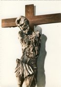 Christ en bois polychrome du XIII<sup>e</sup>